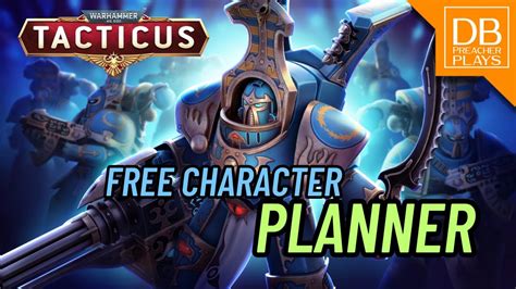 Plan your perfect Warhammer 40,000: Tacticus team! .